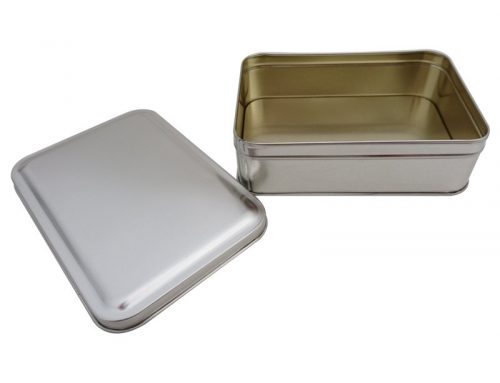 CR21-A Rectangular Tin Box 165x113x50mm