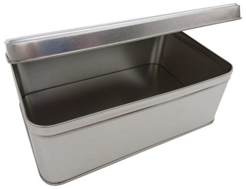 CR28 Rectangular Tin Box 214x141x75mm