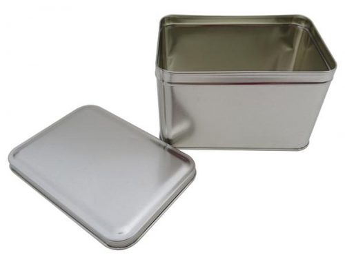 CR21-B Rectangular Tin Box 165x113x100mm