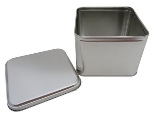 CR25 Square Tin Box 133x133x50mm