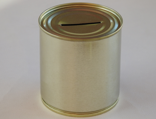 Small Unbranded Money Tin (Plain)
