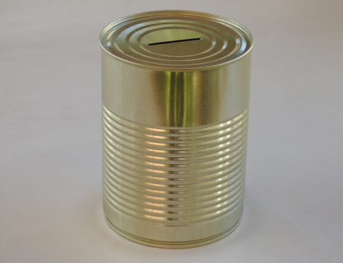 Large Unbranded Money Tin (Plain)