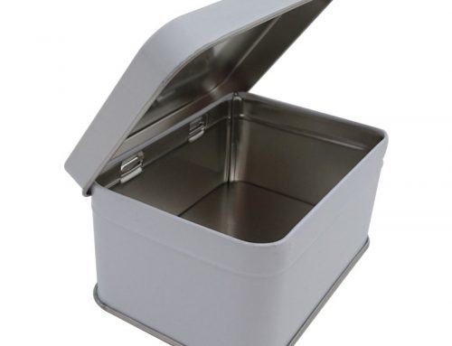 Cr16W Rectangular Tin Box 100x71x50mm